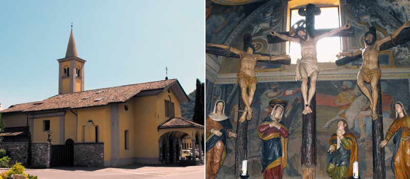 Das Heiligtum der Madonna delle Lacrime - Dongo