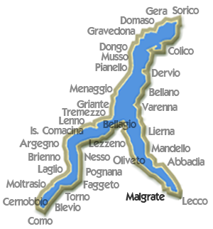 Karte Malgrate