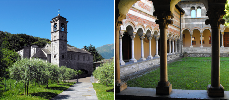 Die Abtei von Piona - Comer See