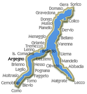 Karte Argegno