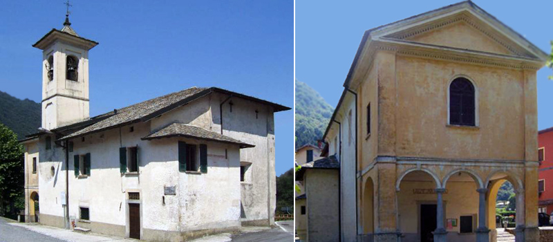 Das Heiligtum Sant'Anna - Argegno