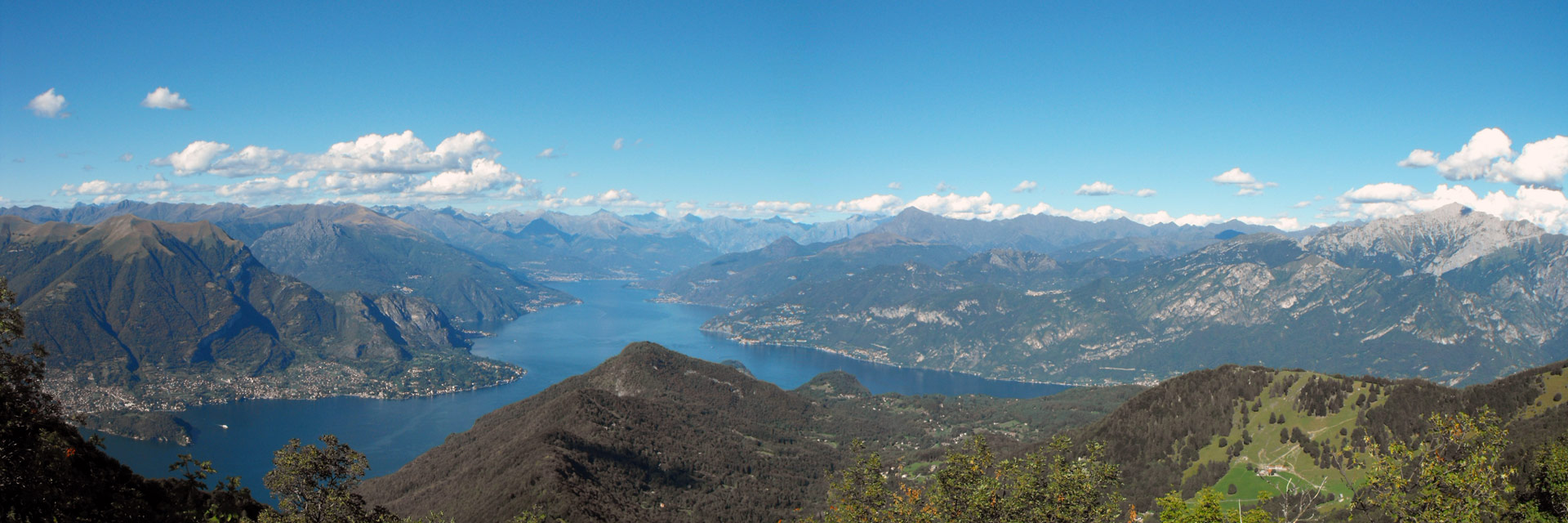 Panorama der San Primo Berg