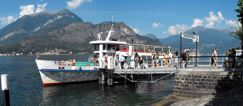 Schifffahrt auf dem Comer See