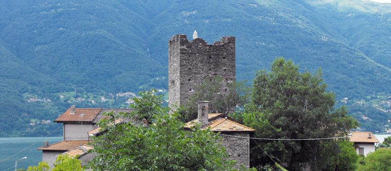 Die Burg von Orezia - Dervio