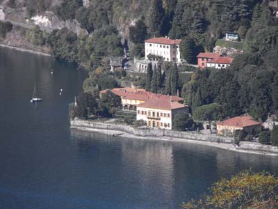 Villa Pizzo in Cernobbio am Comer See