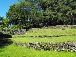 Die Überreste der Burg Castelvedro - Dervio