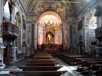 Kirche San Bartolomeo in Domaso - Comer See, Italien