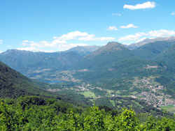 Sasso San Martino (850 m) - Val Menaggio | Von Griante zur Kirche und zum Felsen San Martino