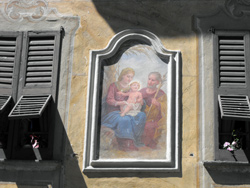 Religiöse Fresken in Gera Lario