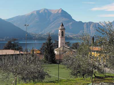 Kirche Sant’Ambrogio in Lierna - Comer See, Italien
