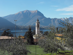 Die Kirche Sant'Ambrogio zu Lierna