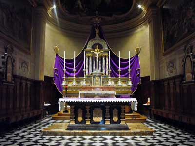 Kirche Sant’Ambrogio in Lierna - Comer See, Italien