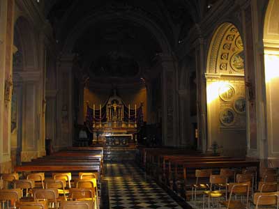 Kirche Sant’Ambrogio in Lierna - Comer See, Italien