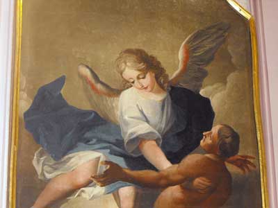 Kirche Sant’Ambrogio in Lierna - Comer See, Italien