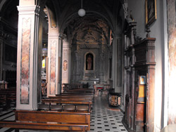 Die Kirche Santo Stefano - Menaggio