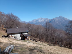 Alpe di Piano (940 m) - Valbrona | Rundweg von Onno (195 m) zum Monte Megna (1049 m)