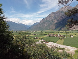 Panorama Valchiavenna (270 m) | Von Sorico zum San Fedelino Tempel