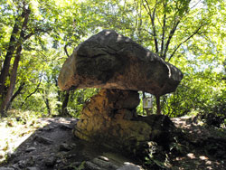 Stein-Pendel (650 m) | Rundweg von Torno zum Pendula Stein