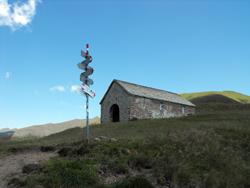 Kapelle von Sant'Amate (1623 m) | Wanderung von Breglia zum Monte Grona