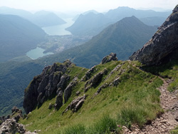 Der Panoramaweg (1510 m) - Plesio | Wanderung von Breglia zum Monte Grona
