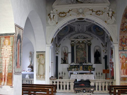 Die Kirche Santuario di San Miro in Sorico