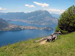 Sentiero del Viandante - 2. Etappe Höher | Alpe Mezzedo (870 m.) - Lierna