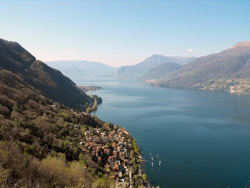 Sentiero del Viandante - 4. Etappe | Panorama - Comer See