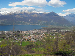 Sentiero del Viandante - 4. Etappe | Panorama - Colico