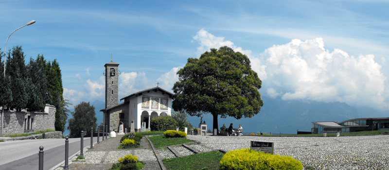 Die Gedächtniskirche der Madonna del Ghisallo