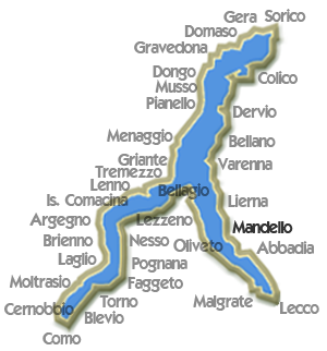 Karte Mandello Lario