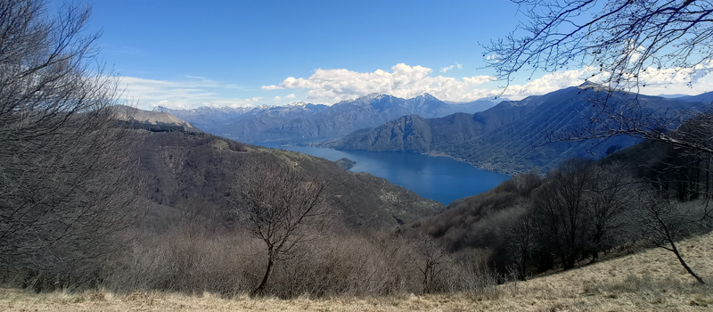 Rundweg von Pigra zum Monte Costone