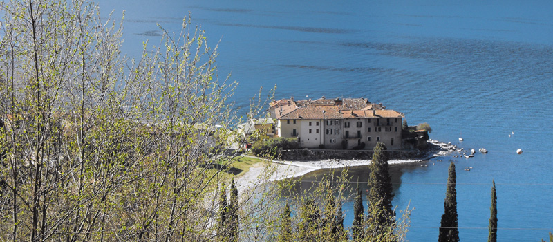 Die Burg Lierna - Comer See