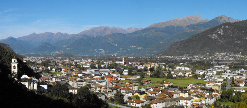 Der Wanderweg Viandante - Fünfte Etappe von Piantedo nach Morbegno