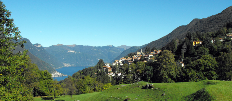 Die Strada Regia von Brunate nach Bellagio