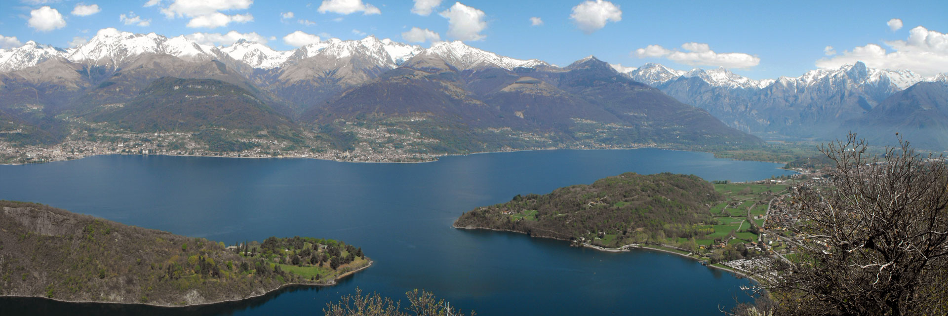 Panorama Der Wanderweg Viandante