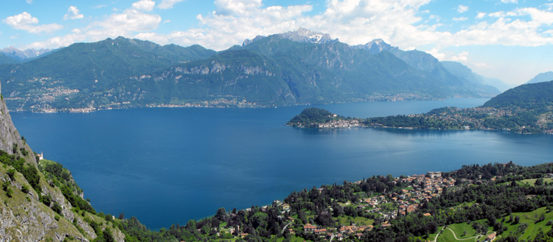 Wanderung von Griante zur Kirche und zum Felsen San Martino