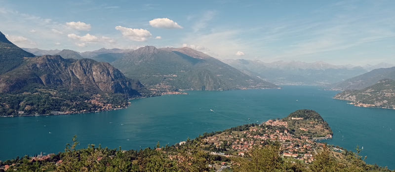 Rundweg von Limonta zum Aussichtspunkt Makallé