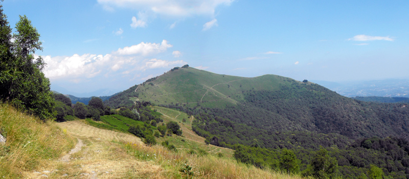 Die erste Etappe der Grat-Wanderung im Lariano-Dreieck